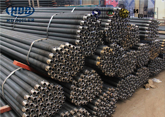 Spirale d'économiseur du tube d'aileron de chaudière d'acier au carbone 15mm pour l'échangeur de chaleur