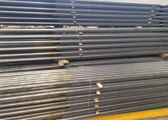 Représentation efficace dentelée de transfert de chaleur de chaudière d'aileron de radiateur en spirale de tube
