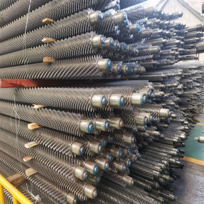 Le tube d'aileron de chaudière de représentation élevée de transfert de chaleur a dentelé la coutume efficace de radiateur en spirale