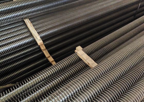Économies d'énergie respectueuses de l'environnement Tubes soudés à haute fréquence en spirale à nageoires dans chaudière