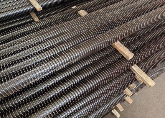 Économies d'énergie respectueuses de l'environnement Tubes soudés à haute fréquence en spirale à nageoires dans chaudière