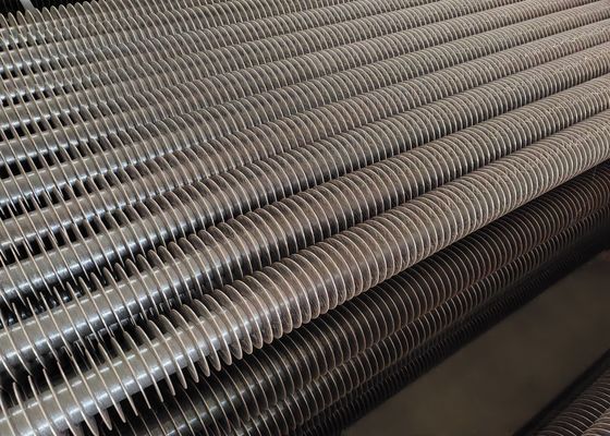 316 Tubes à nageoires de chaudière en acier inoxydable à nageoires en spirale pour conditions de travail difficiles