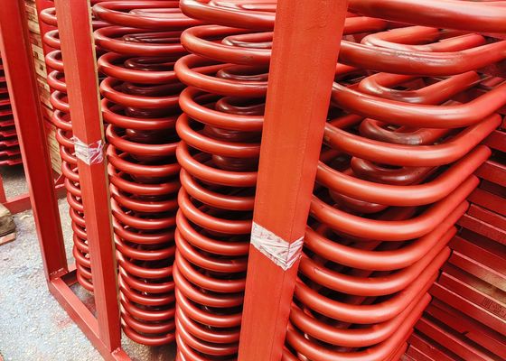 Tubes serpentines en acier au carbone pour le transfert d'énergie thermique