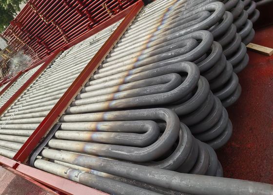 ASTM A249 bobine serpentine en acier au carbone / tube de serpent dans le réchauffeur de chaudière