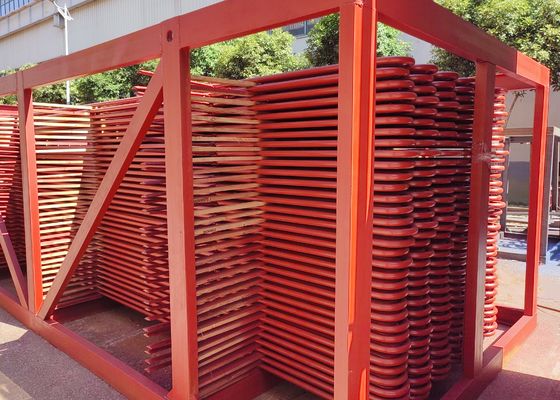 Tubes serpentines en acier au carbone à haute pression personnalisées dans le système de chaudière CFB