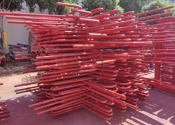 Tubes serpentines en acier à chaleur durable pour différents types de chaudières