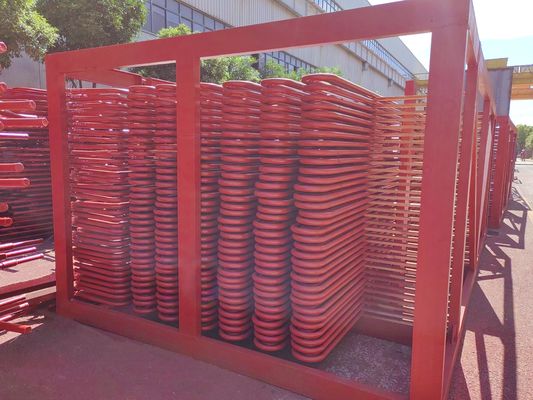 Tubes serpentines en acier à chaleur durable pour différents types de chaudières