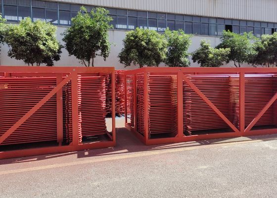 Échangeur de chaleur tube serpentine en alliage CS extrudé fin pour échangeur de chaleur de chaudière