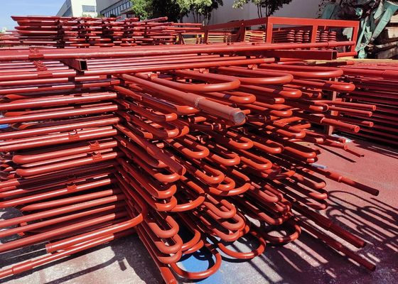 ISO9001 chaudière en acier au carbone tube serpentine peint à haute efficacité