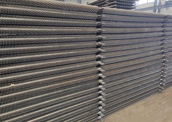 ASME Tubes à nageoires spirales de chaudière en acier au carbone pour économiseurs de chaudière dans les centrales électriques