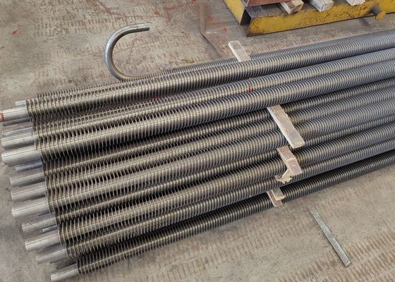 Tubes à aileron en spirale de chaudière en alliage ou en acier au carbone pour environnements à haute température