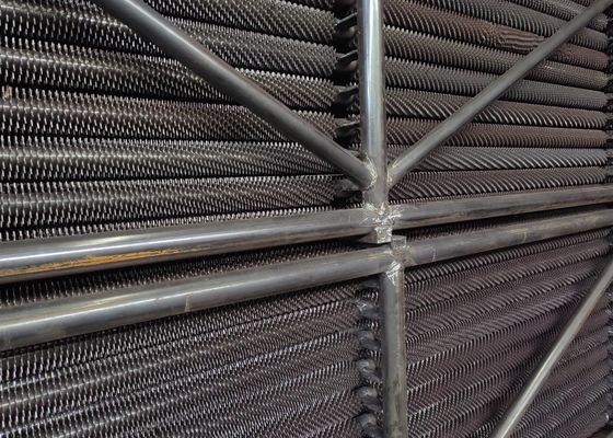 Tubes à nageoires de chaudière avec une efficacité de transfert de chaleur élevée et de fortes propriétés anti-encrassement
