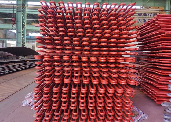 Tubes serpentines de chaudière en acier au carbone personnalisées conçues pour chaudière CFB