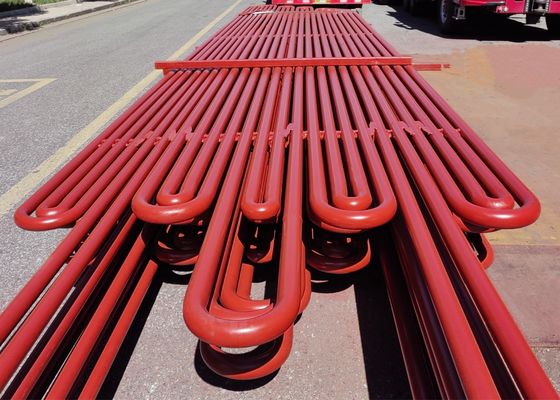 Tubes serpentines en acier au carbone en forme de S pour chauffe-eau et réchauffe-eau