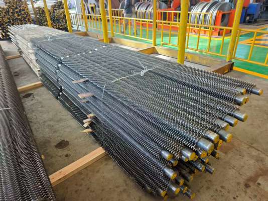 Tube à ailettes en spirale soudées à haute fréquence, résistant à la pression et aux hautes températures, conforme à la norme ASME