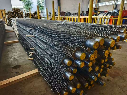 Tube à ailettes en spirale soudées à haute fréquence, résistant à la pression et aux hautes températures, conforme à la norme ASME