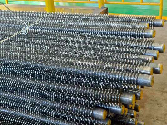 Tube à ailettes en spirale soudées à haute fréquence, résistant à la pression et aux hautes températures, conforme à la norme ASME