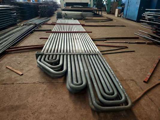 Conception personnalisée de tubes serpentins pour le fonctionnement de chaudières CFB haute pression
