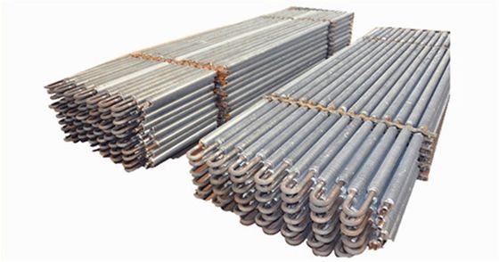 Tubes d'échangeur de chaleur à aileron automatiques verticales à double H pour la production de vapeur dans les centrales électriques