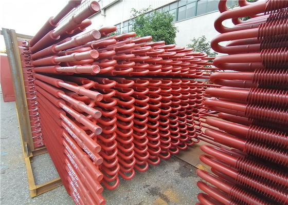 Tuyaux de fin de chaudière de type spirale standard ASME avec une production de vapeur maximale de 20 t/h et un niveau de sécurité élevé