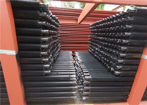 Tube à ailettes hélicoïdales dentelées standard ASME pour chaudière avec garantie d'un an et garantie de 5 ans sur les composants principaux pour l'échange de chaleur à circulation naturelle