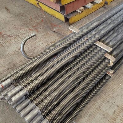 Tubes à nageoires spirales standard ASME en acier au carbone pour le transfert de chaleur de la chaudière avec spécifications personnalisées