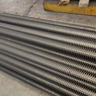 Tubes à aileron en spirale personnalisées en acier inoxydable en acier au carbone pour pièces sous pression de chaudière