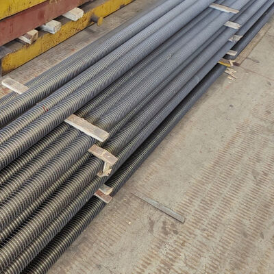 Tube à ailettes dentelées personnalisées pour les parties sous pression de chaudières, avec une grande efficacité de transfert de chaleur et une forte performance anti-entartrage