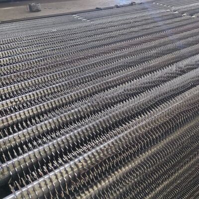 Excellente conductivité thermique ASME Standard personnalisé tube à nageoires de chaudière en spirale pour centrale électrique