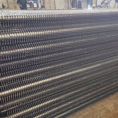 Tubes à nageoires de chaudière à haut rendement en acier inoxydable SA213/ASTM avec conception spirale dentelée personnalisée