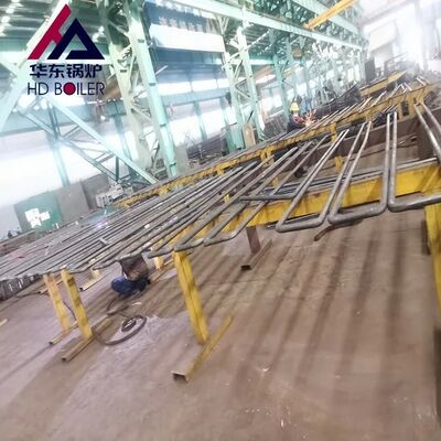 Tube à ailettes en acier au carbone et acier Corten pour chaudière avec ailettes en spirale pour applications personnalisées