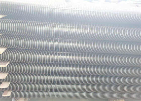 Tube à ailettes en acier au carbone et acier Corten pour chaudière avec ailettes en spirale pour applications personnalisées