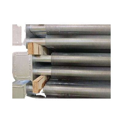 Tubes à vis de chaudière en acier inoxydable soudé à haute fréquence en spirale pour échangeur de chaleur