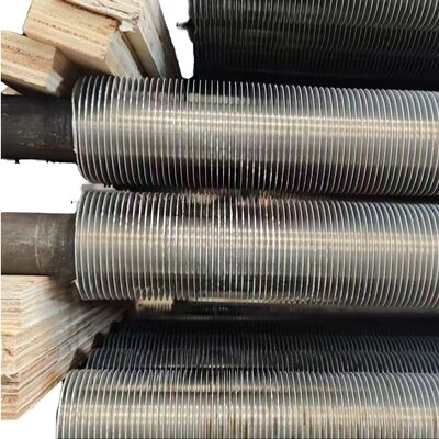 Tube à ailettes hélicoïdales en acier inoxydable pour chaudière à haut transfert de chaleur avec dimensions personnalisables