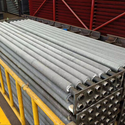 Tube à ailettes hélicoïdales de qualité industrielle personnalisé avec une rigidité élevée et une faible résistance à l'écoulement pour les applications de chaudières