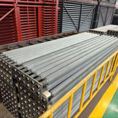 Tube à ailettes hélicoïdales de qualité industrielle personnalisé avec une rigidité élevée et une faible résistance à l'écoulement pour les applications de chaudières