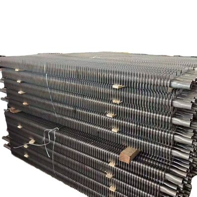 Tube à ailettes en acier inoxydable certifié ASME personnalisé pour chaudières industrielles à basse/haute pression