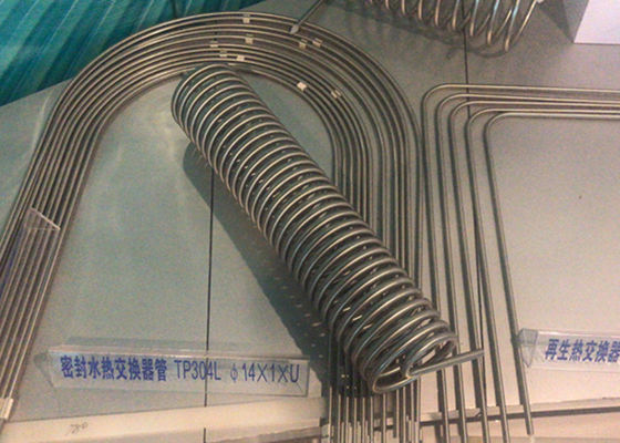 Les solides solubles amincissent la longévité élevée de tuyau d'acier inoxydable de mur pour l'échangeur de chaleur
