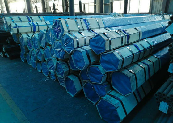 Tube sans couture étiré à froid en acier 44.5x5x9200mm d'ASTM A213 T12 T22 31.8x4.5x9200mm pour l'échangeur de chaleur