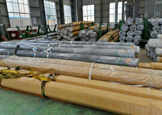 L'acier au carbone lumineux de Cs de finition a soudé le métal de tube laminé à froid poli