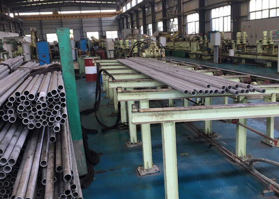 Essai 100% de PMI de tuyau du tuyau d'Erw d'acier inoxydable de chaudière d'ASTM A249 TP347 347H/solides solubles Erw