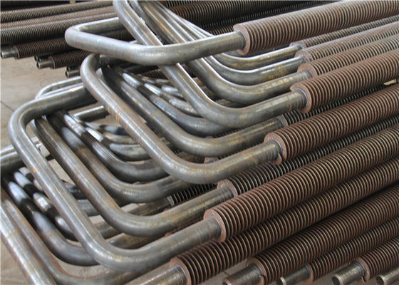 Appui tubulaire d'appareil de chauffage d'ébullition d'aileron de tube d'état électrique serpentin à haute densité d'air