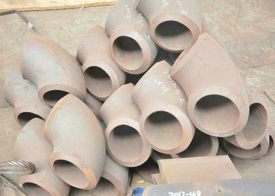 Le carbone a forgé les garnitures de tuyau d'acier ASTM A234 WPB S LR/acier coude de 90 degrés