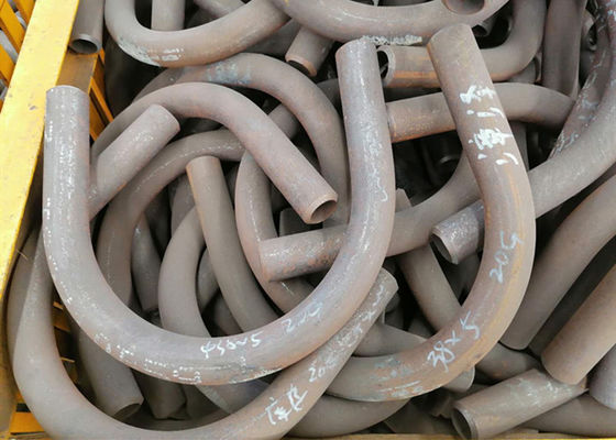 Le carbone a forgé les garnitures de tuyau d'acier ASTM A234 WPB S LR/acier coude de 90 degrés