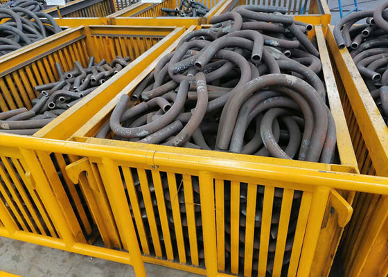 Coude en acier en acier 1/2 » NOTA: - 48" de tube de tubes de chaudière de coude d'A182 TP304/90 degrés NOTA: