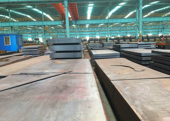 Feuille d'acier au carbone laminée à froid par ENS355J2G3 de haute résistance pour la construction navale d'énergie
