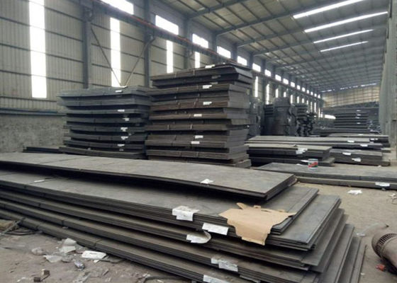 Plat structurel de feuille d'acier allié de chaudière/tôle d'acier laminée à chaud A345A Q345B Q345C Q345D