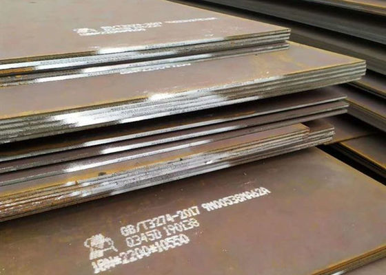Structure faiblement alliée de chaudière d'acier allié de feuille de manganèse laminé à chaud du plat 16mn Q345b