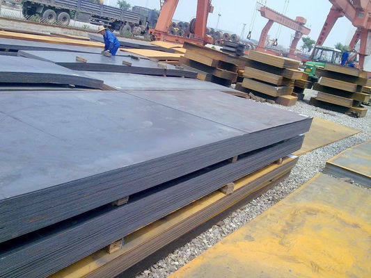 Norme du plat Q235 Q345 B C D E AISI ASTM de feuille d'acier allié de chaudière en métal