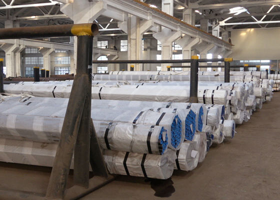 Tube en acier ASTM A335 P11 P91 millimètre d'épaisseur de T91 2,8 - 12,7 de chaudière laminée à chaud
